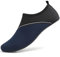 Sixspace Badeschuhe Damen Herren Wasserschuhe Schwimmschuhe Männer Frauen Strandschuhe Aquaschuhe Barfußschuhe für Strand,Pool,Meer,Wassersport,Tauchen,Surfen,Aqua Cycling(Schwarz/Blau,43 EU)