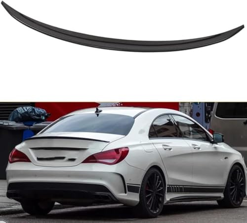 Auto Heckspoiler Spoiler für Mercedes Benz W117 C117 CLA 200 CLA 220 CLA 250 CLA 45 2013-2018,Kofferraumspoiler Heckspoiler Flügel Styling Modifikation Zubehör