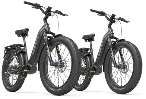 LANKELEISI MG600 Plus E-Bike Herren 26 Zoll Elektrofahrrad mit 48V 20Ah Akku, 150KM Reichweite - 4.0 Zoll Reifen 8-Gang Fatbike für Trail, Strand & Schnee