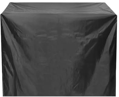 YGLEEULI schaukel Abdeckung Outdoor Garden Swing Furniture Cover Sunshade Waterproof Dustproof Patio Swing Cover Oxford Cloth Black 2 Size(Black180X160X110cm)