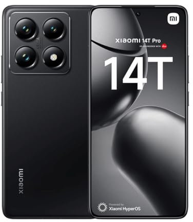 Smartphone Xiaomi 14T Pro 512Go Noir conçu avec Leica