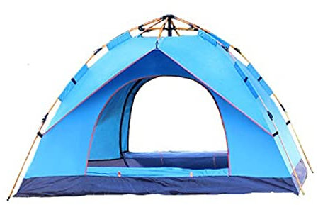 Automatisches Familien-Campingzelt für 4 Jahreszeiten, wasserdicht, Outdoor-Reisen, Sonnen-Strandschutz, passt für 1 4 Personen.