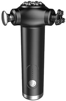 Pistola Massaggio Muscolare,Pistola Massaggiante per Massaggiatore Muscolare Profondo con 3200 RPM, ampiezza 12MM, 5 livelli di intensità,Pistola Massaggiante Muscolo per Alleviare Il Dolore Muscolare