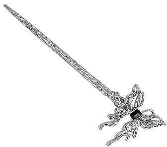 Didiseaon Vintage Chinese Butterfly Hair Stick Chopsticks for Women Retro Hair Fork Suitable for and Traditional Bun Styling