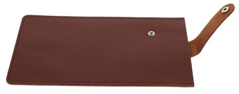 Luxshiny Étui De Protection Pour Couteau Cuisine Large En Cuir Pu Marron, Étanche Et Portable, Compatible, Protection Sécurisée Pour Chef Et Usage Extérieur