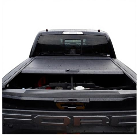 MGHF Laderaumabdeckung mit Rollladenfunktion, kompatibel mit Dodge Ram 1500, F-150, F150, Tundra, Tacoma, Isuzu D-Max, L200, Triton, Ranger und Hilux.