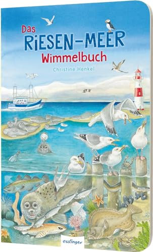 Riesen-Wimmelbuch: Das Riesen-Meer-Wimmelbuch: Übergroßes, stabiles Buch für Kinder ab 2 Jahren