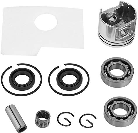 Kit de Piston de tronçonneuse en aluminium, pièces de rechange d'accessoires de scie à chaîne de rechange pour MS180 MS 180 018 pièces de rechange de tronçonneuse