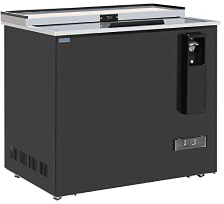 Polar Refrigeration G-Series 160W Lockable Top Loading Bottle Chiller Cooler 279 Litres, Steel, 2°C to 8°C, 928(H)x935(W)x705(D)mm, Integral Bottle Opener, Energy Rating B | CT330