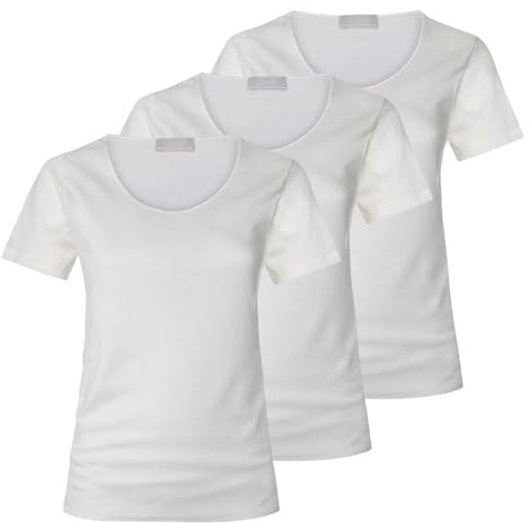 Liabel Maglia Intima da Donna Scollo Rotondo Art. 5110-26, Pacco da 3, XL