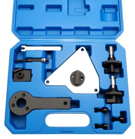 Taesayl Outil De Calage Arbre À Cames Kit Calage Moteur Compatible Alfa Romeo Mito, Lancia Delta, Fiat Punto Adapté Moteur Multiair 1.4 Codes 955A6.000 955A2.000 Ensemble Outils