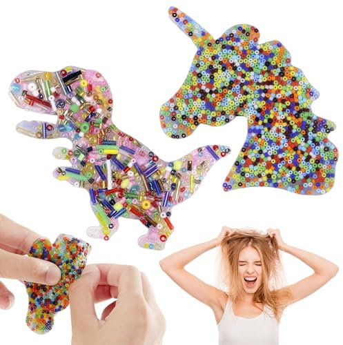Capgoost Skin Picking Fidget Toys, 2 Stück Picky Pad, Anti Stress Spielzeug, Sensorisches Spielzeug, Fidget Toys für Erwachsene