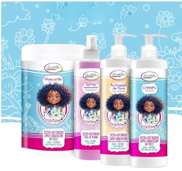 Be´Shyne®, Kit Rizos + Definidos, Mascarilla 1 kg, Champú, Activador de rizos y Spray desenredante.