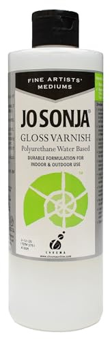 Jo Sonja Polyurethane Varnish Gloss - 16oz Bottle