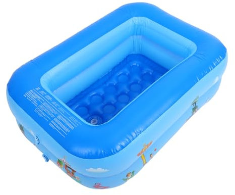 Toyvian 1pezzi Piscina Gonfiabile Per Ragazzo Piscina Da Sabbia Materassino Ad Pieghevole Realizzato in Pvc Adatto Per Uso Ed Esterno