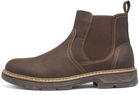 STONE CREEK Andes Mens Brown Ankle Chelsea Boot