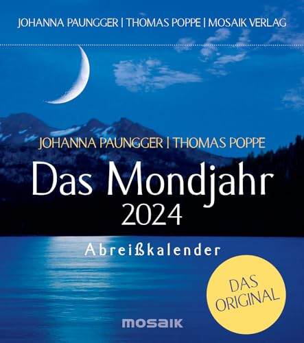 Mosaik Verlag Das Mondjahr 2024 - Abreißkalender: Das Original