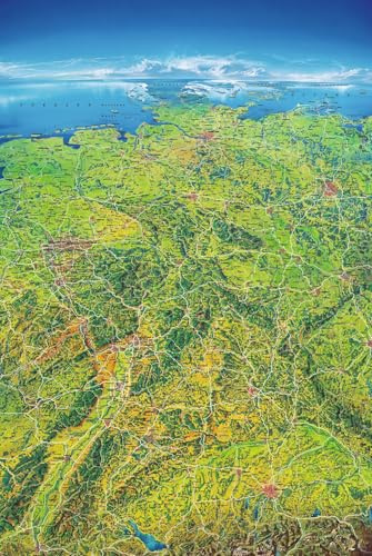 MARCO POLO Das Große Deutschland Panorama: Plano in Hülse (100 x 150 cm) (MARCO POLO Panorama)