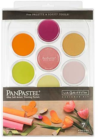 Colorfin, PanPastel Artists' Pastels, 7-Color Lia Griffith Designer Kit (30083)