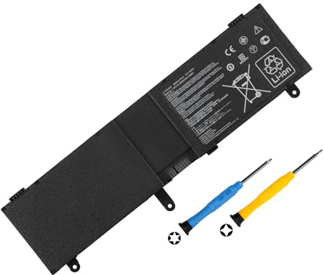 K KYUER 59Wh C41-N550 Laptop Battery for Asus Rog G550J G550JK G550JX GL550J GL550JK GL550JX N550J N550JA N550JK N550JX N550JV N550L N550LF Q550L Q550LF R552J R552JV R552JK N550JK-DS71T N550JV-CN270H