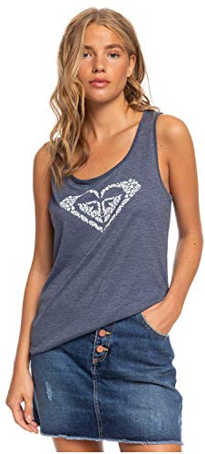 Roxy Womens Losing My Mind T-Shirt, Mood Indigo, S EU