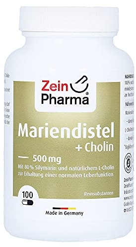 MARIENDISTEL+CHOLIN Kapseln 80% Silymarin