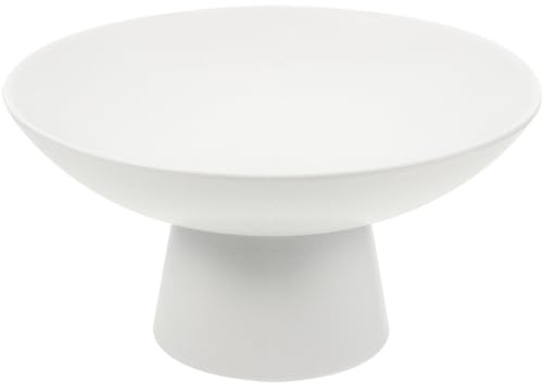 Yardwe Frutero con patas de cerámica, moderno y decorativo, para mostradores de cocina, postres, bandeja de aperitivos y centro de mesa de banquetes
