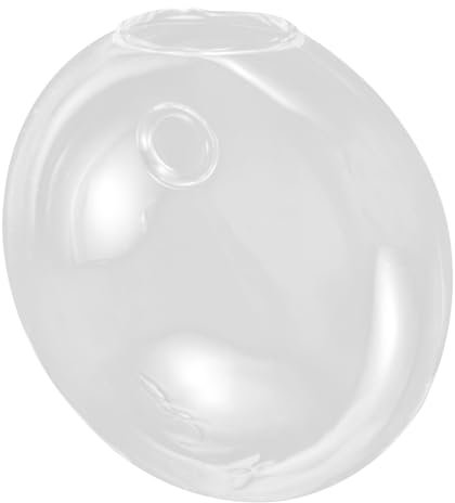 HOLIDYOYO Jarrón Hidropónico De Pared Transparente 1 Unidad, Maceta De Vidrio Colgante para Interiores, Terrario De Plantas Hidropónicas, Decoración para Hogar y Oficina