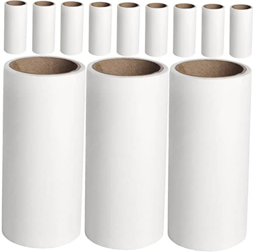 iplusmile 12pcs Household Remover Lint Roller Convenient Portable Pet Hair Remover Lint Roller for Clothes Multi-function