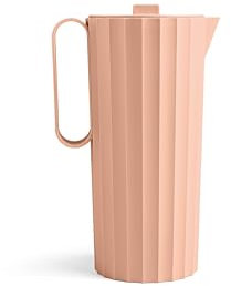 Blim Plus - Caraffa Hydria Acqua Tavola Pink Sand 700ml - Brocca Design Leggera Resistente Esterno Interno - Made in Italy