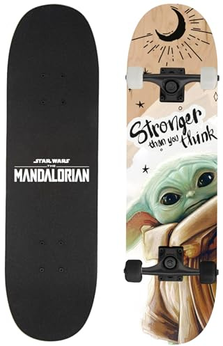 Skateboard für Jugendliche, 79 cm, rutschfestes Deck, Gross, bis 100 kg