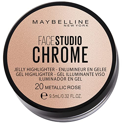 Maybelline New York Maybelline New York face studio chrome jelly highlighter 38 G rose