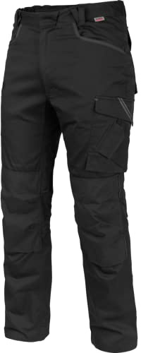 WÜRTH MODYF Bundhose Stretch X - professionelle Arbeitshose für Herren - Bundhose mit Reißverschluss - in der Größe 52 in Schwarz