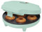 Bestron macchina per ciambelle elettrica, Donut Maker per 7 ciambelle piccole, incl. antiaderente & indicatoro luminso, 700 watt, colore: verde