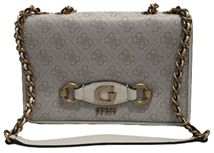 GUESS Damen Izzy Convertible Crossbody Flap Umhängetasche, Klappe, Tauben-Logo