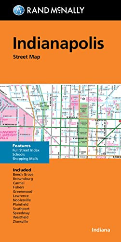 Rand McNally Folded Map: Indianapolis Street Map