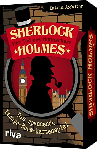 Sherlock Holmes – Der Tod des Hutmachers: Das spannende Escape-Room-Kartenspiel | Das perfekte Geschenk für alle Rätsel-Fans. Im handlichen Format – ideal für unterwegs. Ab 12 Jahren
