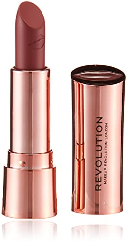 Makeup Revolution, Satin Kiss, Rouge à Lèvres, Rosa, 3.5g