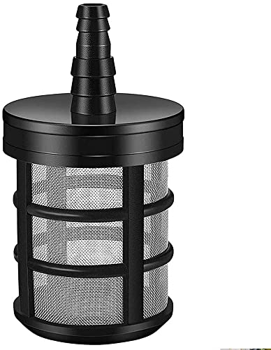 LATRAT Nettoyeur haute pression Pompe à eau Filtre d'aspiration pour machine à laver, tuyau d'aspiration 1/2 Filtre de cryptage double couche pour pulvérisateurs, équipement industriel