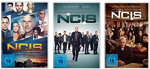 Navy CIS / NCIS Staffel 17 + 18 + 19 im Set - Deutsche Originalware [16 DVDs]