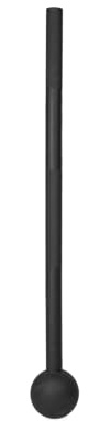 VirtuFit Macebell Serie 4 kg bis 12 kg - Schwarz - Stahl – Functional Fitness Trainingsgewicht für Krafttraining, Core Training und Ganzkörperworkouts – Verschiedene Gewichte verfügbar
