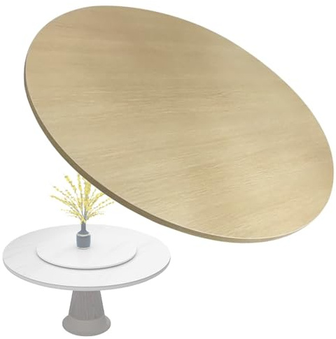 Plato Giratorio Para Mesa - Mesa Giratoria De Madera Redondo Ø 50cm A 90cm Mesa Giratoria De Comedor Tabla Rotativa Para Restaurantes, Hoteles, Hogares Lazy Susan Bandeja Giratoria Para Servir