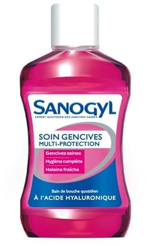 Sanogyl Bain de Bouche Multiprotection 500ml - Protection complète pour des dents saines et une haleine fraîche - Hygiène dentaire efficace - Le Lot De 3