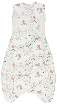 PurFlo Cuddle to Sleep Bag 2.5 Tog, For 3-12 Months | Breathable Cotton Baby Sleeping Bag, Cosy Sleep Sack for Winter, Adjustable Grow Length & Two-Way Zip for Easy Nappy Changes