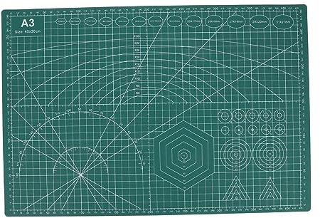 CORHAD Selbstheilende Schneidematte Doppelseitig Aus Pvc-material Rutschfest Für Bastel Und Schneidearbeiten