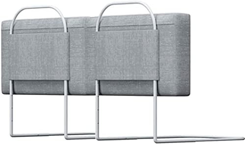 Bettschutzgitter aus Schaumstoff, höhenverstellbar, für Kleinkinderbett und Einzel-/Doppelbett, grau, 120 cm, Sleep Easy