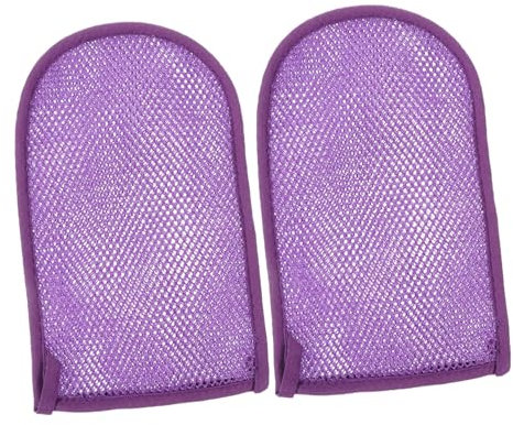 GANAZONO 2stücke Peeling-handschuh Für Dusche Und Badewanne Nylon Kompakt Und Tragbar Für Gründliche Körperpeeling