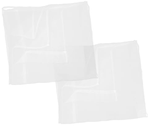 Hemobllo Cortinas Transparentes de Poliéster Diseño Simple y Elegante Alta Transmisión de Luz y Lavables 2 Piezas para Dormitorio y Sala de Estar