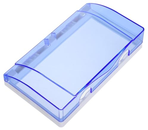 HAMPPLIES Protezione per Presa Elettrica da Bagno Copripresa Adesivo Sicurezza Scudo Antispruzzo in Resistente per Interruttore Muro per Ambienti Umidi