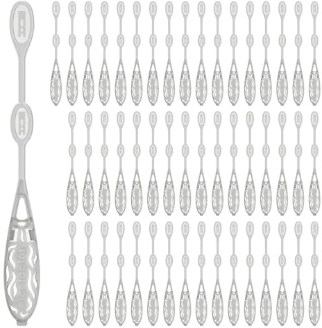 Icicle Cocktail Stirrer, Dry Ice Swizzle Sticks for Smokey Cocktails, Drinks, and Coffee, Glows In The Dark, (Use with Dry Ice), 50 Pack